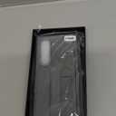 YQODSZ for Samsung Galaxy Z Fold 6 Case with Finger Strap, S Pen Holder & Stylus, Z Fold 6 Kickstand Case with Hand Strap, Hinge Protection, Screen Protector, Grey