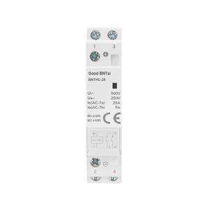 DC Modular Contactor 2P 2NO 25A 12V 24V DC 35 mm DIN Rail Mount (2P 25A 2NO 24VDC)