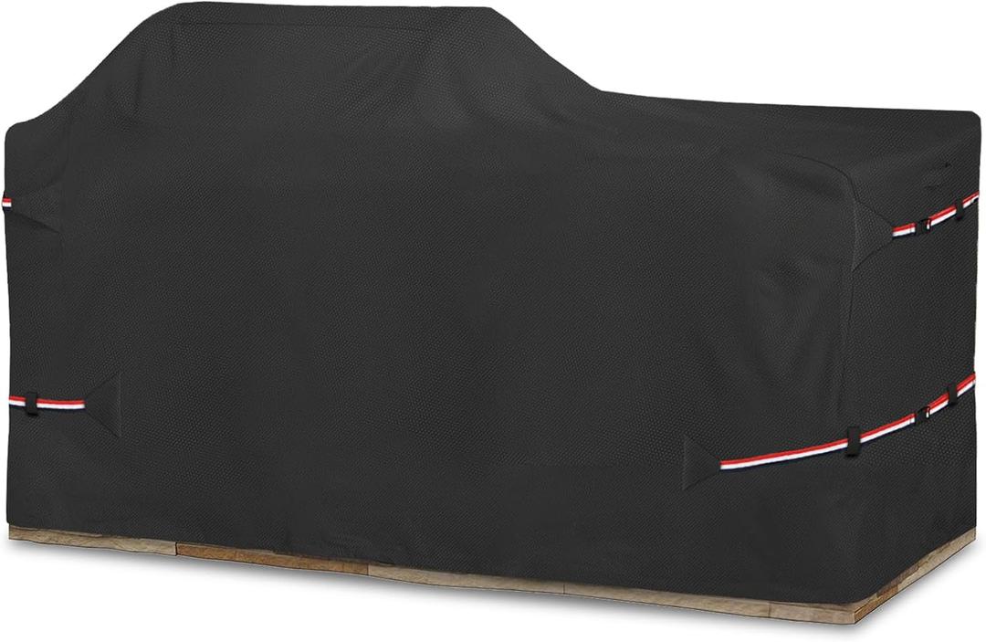 86 Inch Island Grill Cover - 600D Heavy Duty Waterproof All Weather Protection Extra Large Grill Covers,Island with Left/Right Grill Head,Grill Cover for Outdoor Grill,BBQ Cover