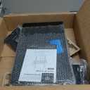 PERLESMITH Universal Swivel TV Stand-Table Top TV Stand for 32-65 inch TV-Height Adjustable TV Base with Heavy-Duty Tempered Glass Base, VESA 400x400mm up to 88lbs, PSTVS17