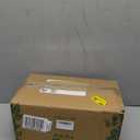 LE TAUCI 5.5 Inch Boho Plant Pots Indoor, Artisanal Cement Pots for Plants, Succulent Pots with Drainage Holes and Saucers, Planters for Indoor Plants, Set of 1  Black and Cream White