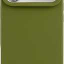 for iPhone 17 Pro Genuine Liquid Silicone Case, Stain-Resistant, Heavy Duty Shockproof, Premium Minimalist Classic Basic Matte Phone Case Slim Fit Cover 6.3" 2025 (Olive Green)