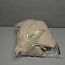 Salt Earth GOTS Certified 100% Organic Cotton Throw Blanket, 90" x 90" Waffle Blankets & Throws for Bed, Throw Blanket for Couch, Modern and Cozy Blanket, All Seasons, Comfy Soft Blanket (Parchment)