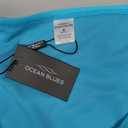 Ocean Blues Women's Full Coverage Swim Bottom Tie Sides Bikini Bottom, Size S