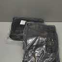 JOLLYVOGUE Queen Comforter Set, Ultra-Soft Bed in a Bag Queen Size 7 Pieces, Oeko-TEX Certified Bedding Set with Down Alternative Comforter, Sheets, Pillowcases & Shams, Black