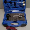 Camshaft Timing Belt Tool Kit, Compatible with VW Audi Tiguan SEAT Skoda Passat Golf 1.6 2.0 TDI Diesel Engine, Replace T10264 T10265 T10060A 3359 T10051 T10490, with Carrying Case & Gloves (Model A (New))