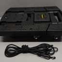 Folding Hand Truck 500lbs, Portable Heavy Duty Dolly Cart, 6 Wheels Collapsible Luggage Cart with 2 Elastic Ropes - Compact Trolley Cart for Easy Moving - Ideal Hand Cart for Travel and More (17, Black)