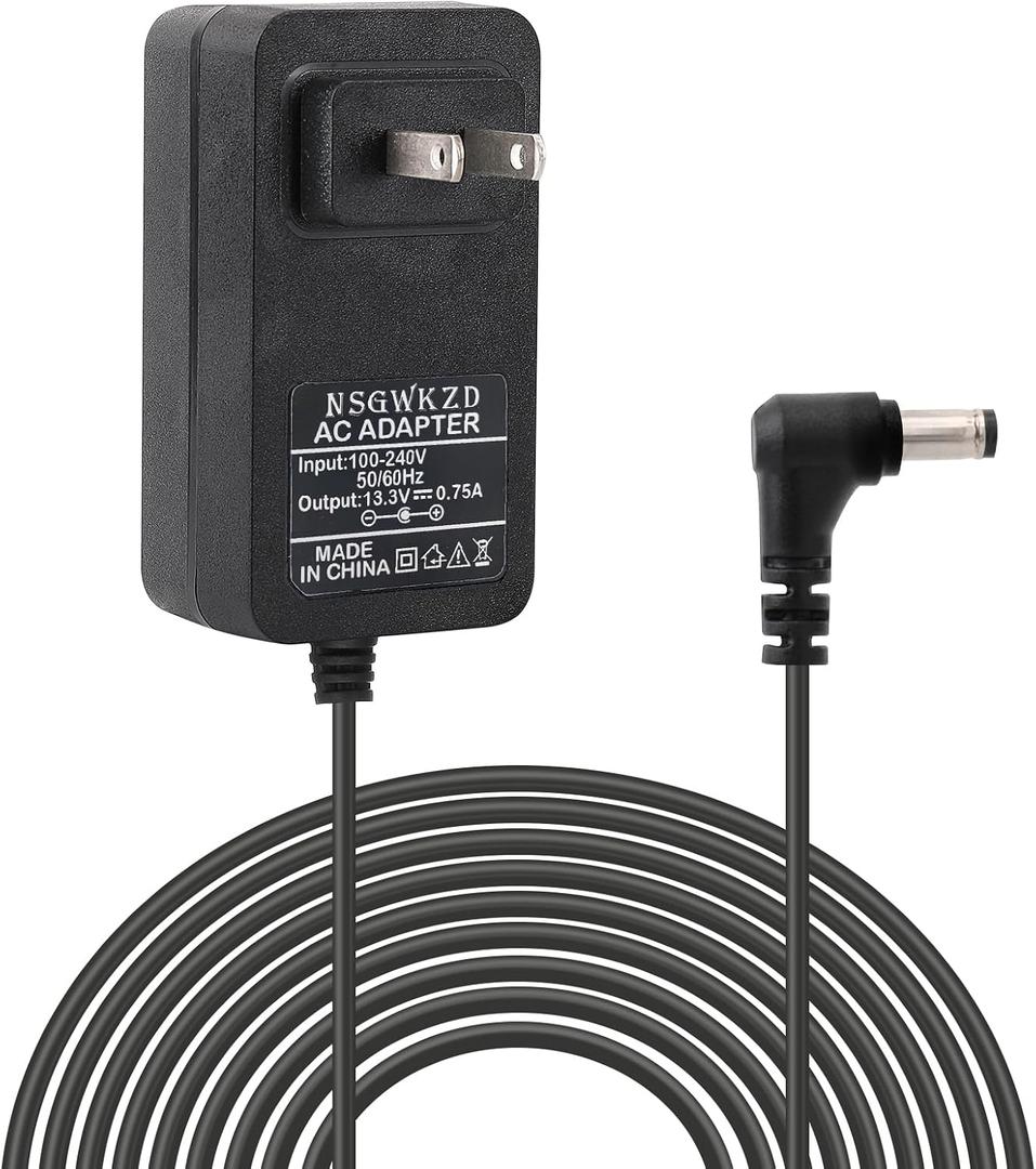 Charger for Shark Vacmop 10.8V Battery VM190 M200(Old) VM20026 VC200 UM200 UM205 VC205 Vacuum, 13.3V Power Adapter Cord