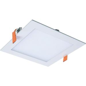 HALO HLB 6 in. Square 3000K Color Temperature New Construction or Remodel Canless Recessed Integrated LED Kit