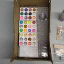 IGaiety Letter Molds Backward Alphabet Mold Starter Kit 206 pcs Silicone Number Molds Epoxy Resin Mold with Accessories for Resin Beginner Jewelry Keychain Craft Making Casting Large Set