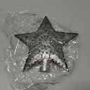 Punched Star Tree Topper 5.5"