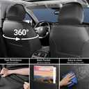 RAV4 Car Seat Covers Custom Fit for Toyota RAV4 2013-2025 2026 Black