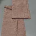 Jeneoo Blush Pink Decorative Throw Pillow Covers Soft Chenille Comfy Square Couch Cushion Cases for Living Room Sofa Decor (Set of 2, 14 x 14 Inches)