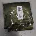 1 Pc Ladies' Solid Color Satin Square Scarf, Army Green