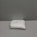 Naturoom White Linen Shower Curtain, Cloth Textured Fabric Shower Curtain Set with Hooks, Simple Elegant Modern Farmhouse Country Ultra Thick Bath Curtains for Bathroom,Water Repellent,48x72