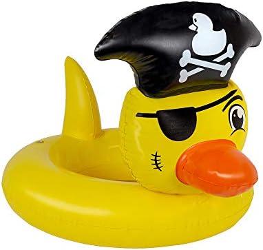 2 Poolmaster Swimming Pool Float Pirate Duck Tube, Multi Large