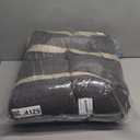 Non Slip Chair Cushions for Dining Chairs Set of 4 Kitchen Chair Cushions 18"x18"x3" Turfted Chair Pads Comfortable and Soft Seat Cushion with Ties, Dark Grey