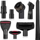 Sealegend 8PCS Vacuum Attachments Accessories for Shark Replacement Parts Crevice Tool, Dust Brushes & Vacuum Hose Adapters Compatible with Shark NV360 NV350 NV500 & Rocket HV301 Series