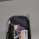 mommore Stroller Organizer with Insulated Cup Holders, Adjustable Stroller Caddy with Detachable Phone Bag, Stroller Accessories Fits for Uppababy, Doona, Jogger, Britax (Black)