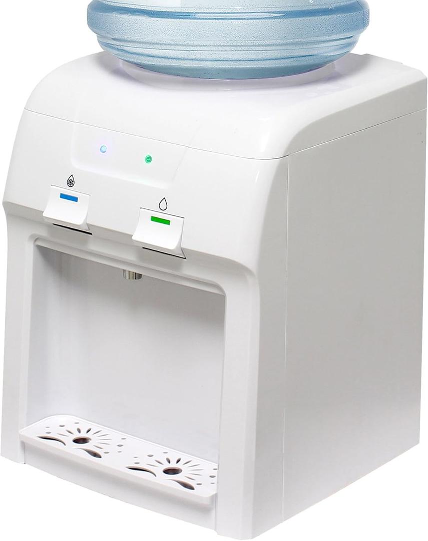 Vitapur Countertop Room Cold Water Dispenser, White