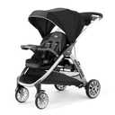 Chicco BravoFor2 Standing/Sitting Double Stroller - Iron, Black/Grey, Mfd: 11/2025