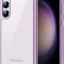 JETech Case for Samsung Galaxy S23+ / S23 Plus 5G 6.6-Inch, Non-Yellowing Shockproof Bumper Protective Phone Cover, Anti-Scratch Hard PC Back (Purple)