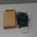 HISHINY Christmas Lights 100 Count Multicolor Christmas Tree String Lights with Green Wire for Outdoor Indoor Christmas Decorations Wedding Decorations Valentines Day Decor, UL Certified (21feet)