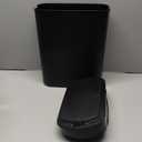 TIPGO 5 Gallon Motion Senor Bathroom Trash Can with Lid, Automatic Garbage Can Touchless, Smart Plastic Waste Basket for Narrow Spaces, Bathroom, Office, Bedroom, Living Room (Black)