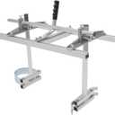 24inch Portable Chainsaw Mill, Adjustable Chainsaw Mill 14" to 24" Guide Bar, Portable Planking Milling Attachment for Log to Lumber, Aluminum Alloy Sawmill Jig for Woodworkers & DIYers