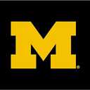 Mouse Pad, Fabric, University of Michigan Standard/Classic Black
