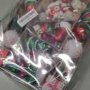 Christmas Ball Ornaments Set, 50 ct Red Green White Assorted Xmas Elements Theme Ornaments, Shatterproof Decorative Hanging Ball Ornaments for Holidays Party Wedding Christmas Tree Decoration