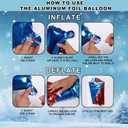 Spider Birthday Party Decorations, Include Latex Balloons Happy Birthday & Number Balloon Backdrop Banner Cake Toppers Hanging Swirls Theme Party Decor and Favors(Number 4)