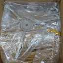 Boho Lamp Shades,Small Lamp Shades For Table Lamps,Wicker Drum Bell Lamp Shade for floor lamps,Vintage Rattan Lampshade for Hanging Lamp,Wall Sconce, Spider Fitter Replacement Floor Lamp Shade Large (13INCH)