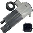 FainWan Windshield Washer Pump Compatible with Fiesta Taurus Fusion MKS Mercury Sable