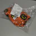 Roshop Valentines Blouses Women's Dressy Tops Smocked Sleeve Deep V Neck Cute Heart Blouse (Black Pumpkin, Small)