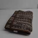 Kitchen Rugs Sets of 2-Non Slip Kitchen Mats for Floor-Thick Stain Resistant Vintage Kitchen Floor Mat Runner Carpet for Hallways Entryway Laundry Room Washable Brown 20"x47"+20"x32"