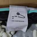 AKSPORT Gymnastics Air Mat Tumble Track Tumbling Mat Inflatable Floor Mats with Air Pump for Home Use/Tumble/Gym/Training/Cheerleading/Parkour/Beach/Park/Water (20ftx5ftx6inch, Carbon&Green)