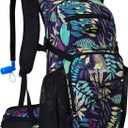 N NEVO RHINO Hydration Backpack, 18L Multipurpose Hiking Backpack with 3L Water Bladder, Water Backpack Insulated Hydration Pack Ideal for Hiking and Cycling