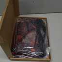 Floraltop 6 Pcs 1920s Flapper Costume Accessories Set for Women Fringed Poncho Flapper Shawl Outfits(Red, Vintage)