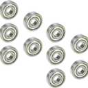 6200Z Ball Bearings Deep Groove Double Shieled Bearings 30mm x 10mm x 9mm - 10pcs
