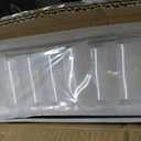 LZHOME LED Garage Lights Fixture: High Brightness 39000LM LED Garage Lighting Ceiling LED Light, Updated 44.8 inch Large Size Rectangle Light for Garage Shop Workshop Gym Car Detailing, 117CM/Lamp Tube