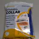 BENCMATE Inflatable Dog Cone Collar Alternative, Soft Dog Cone for Small Medium Large Dogs and Cats, Neck Recovery ECollar Donut Collar After Surgery (Large, Blue)