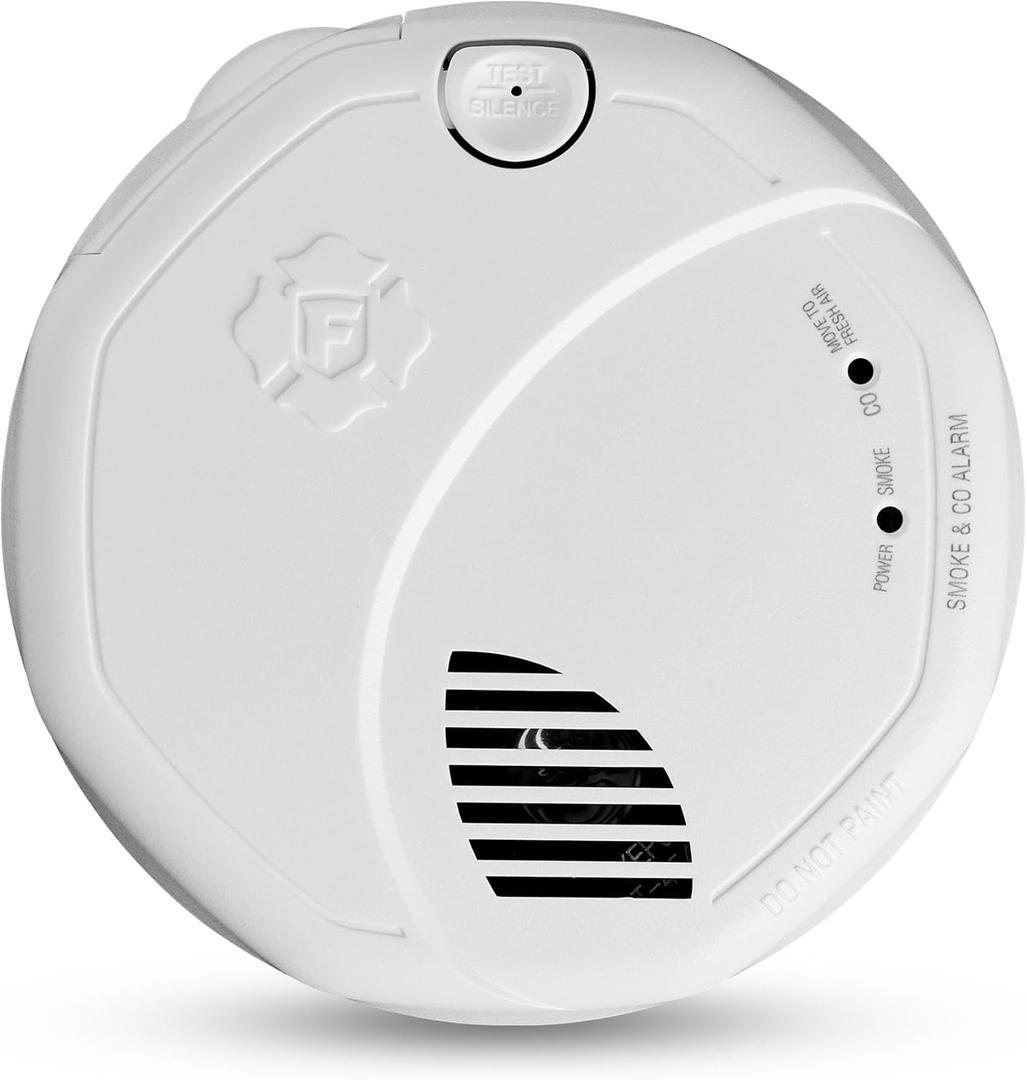 First Alert SMCO500V, Interconnect Battery-Operated Combination Smoke & Carbon Monoxide Alarm with Voice Alerts, 1-Pack First Alert SMCO500V, Interconnect Battery-Operated Combination Smoke & Carbon Monoxide Alarm with Voice Alerts, 1-Pack