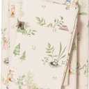 Great Bay Home Christmas Flannel Sheets Queen Size - 100% Turkish Cotton, Double-Brushed, Kids' Christmas Bed Sheet Set - Ultra-Soft, Cozy, 4-Piece Bedding Set (Tiny Village)