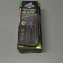 Whisper Quiet Dog Nail Grinder with 4 LED Lights, Safe & Stress-Free for Sensitive Dogs Cats of All Breeds & Sizes, 3 Grinding Bits, 3-Speed, Pet Nail Trimmers, Rechargeable Painless Grooming Kit (Black)