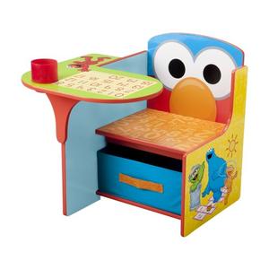 Delta Children Chair Desk With Storage Bin, Sesame Street