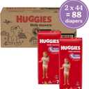 Huggies Size 7 Diapers, Little Movers Baby Diapers, Size 7 (41+ lbs), 88 Count (2 Packs of 44), 