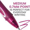 BIC RGLCGAP81AST Gel-ocity Quick Dry Retractable Gel Pen, 0.7mm, Assorted Ink/Barrel, 8/Pack