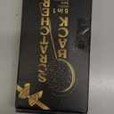 TUKUOS Telescoping Back Scratcher with 5 Detachable Scratching Heads, Valentines Day Gifts for Him Men, Anniversary Birthday Gifts for Men Women Back Scratcher for Men/Dad/Women/Adults (Regular, Black)