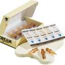 Gold Cartridges, 20pcs Japanese Steel Tattoo Needle Cartridges, Narrow Mag Housings for Tight Spaces (11 Magnum - 1211 M)